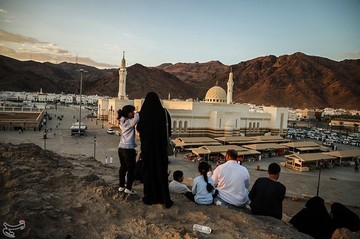 کوه احد در مدینه