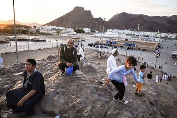 کوه احد در مدینه