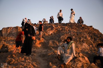 کوه احد در مدینه