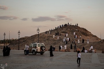 کوه احد در مدینه