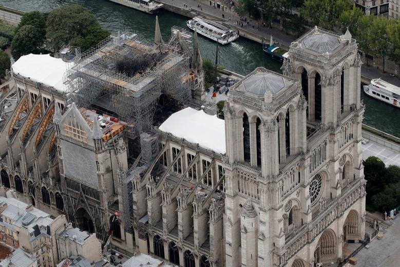 راز بزرگ کلیسای مشهور پاریس پس از آتش‌سوزی آشکار شد