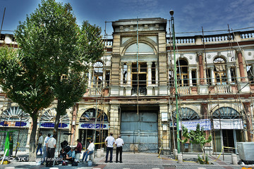 داربست‌ها در حسن‌آباد