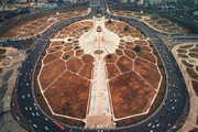 عکس | نمایی شگفت‌انگیز از برج و میدان آزادی