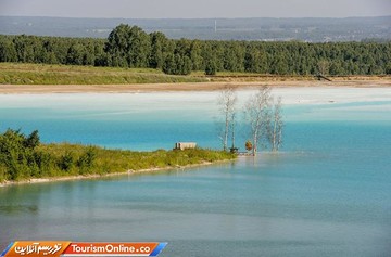 دریاچه‌ای در نووسیبیرسک روسیه