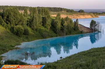 دریاچه‌ای در نووسیبیرسک روسیه