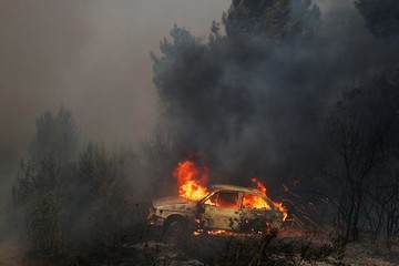 آتش سوزی در پرتغال