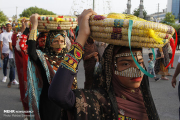 جشنواره شکرگزاری انبه و یاسمین گل در میناب