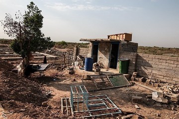 آخرین وضعیت روستای سیل‌زده روستای حمدان سلجه