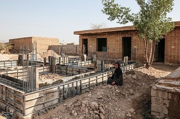 آخرین وضعیت روستای سیل‌زده روستای حمدان سلجه