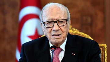  رئیس‌جمهور تونس درگذشت 