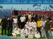 قهرمانی تیم هلال احمر لرستان در مسابقات بودو کیوکوشین کشور
