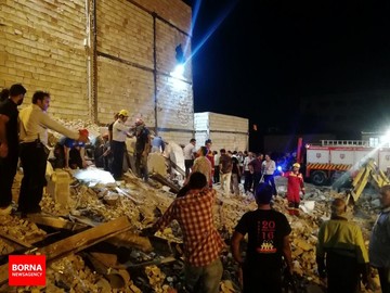 انفجار در خیرآباد ورامین