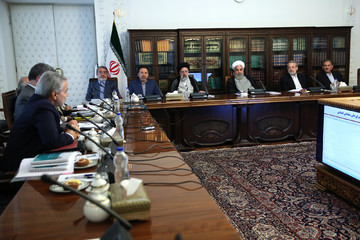 جلسه شورای عالی هماهنگی اقتصادی با حضور سران قوا