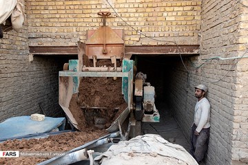 کوره آجرپزی سنتی در استان فارس