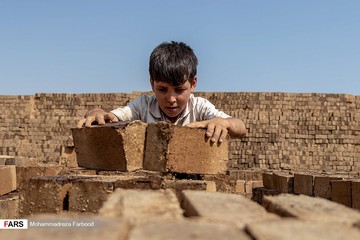 کوره آجرپزی سنتی در استان فارس
