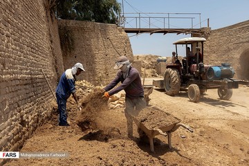 کوره آجرپزی سنتی در استان فارس
