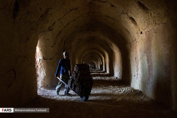 کوره آجرپزی سنتی در استان فارس