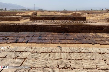 کوره آجرپزی سنتی در استان فارس