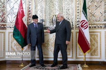 دیدار وزیر امورخارجه عمان با محمدجواد ظریف