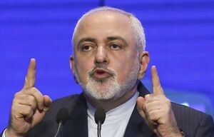 ظریف به ادعای ترامپ درباره ایران پاسخ داد/ عکس