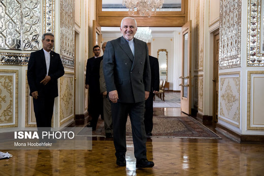 دیدار وزیر امورخارجه عمان با محمدجواد ظریف