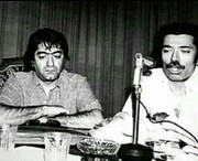 عکس | علی نصیریان و عزت الله انتظامی در سال‌های دور