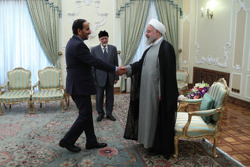 دیدار وزیر خارجه عمان با رئیس‌جمهور