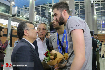 بازگشت تیم ملی والیبال جوانان کشورمان از رقابت‌های قهرمانی جهان