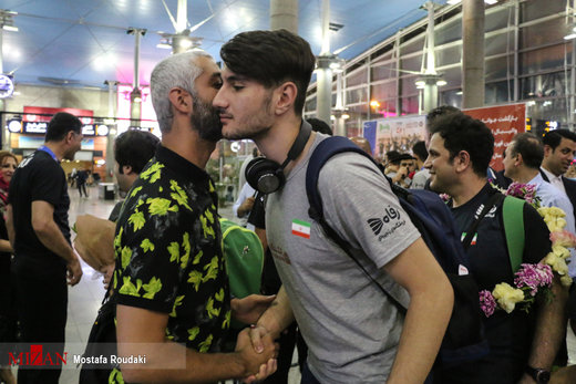 بازگشت تیم ملی والیبال جوانان کشورمان از رقابت‌های قهرمانی جهان