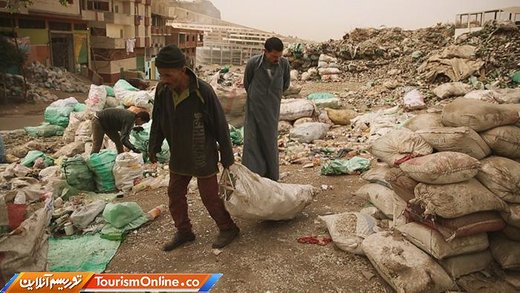 کلیسای غاری زباله های قاهره