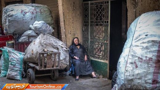 کلیسای غاری زباله های قاهره