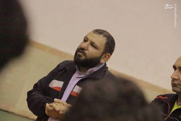 امام جمعه والیبالیست در شهرستان لنگرود