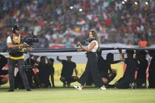 فیلم | افتتاحیه خاص جام باشگاه‌های غرب آسیا با حضور زنان در کربلا