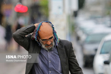 بارش پراکنده باران در برخی مناطق کشور
