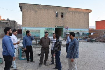 بازدید مدیرکل نوسازی استان از نحوه ساخت و تعمیر مدارس در پل‌دختر