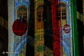 نورپردازی سه بعدی در کاخ گلستان