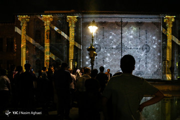 نورپردازی سه بعدی در کاخ گلستان