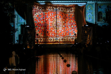 نورپردازی سه بعدی در کاخ گلستان