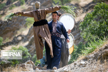 جشن چله تابستان در روستای زردوئی استان کرمانشاه