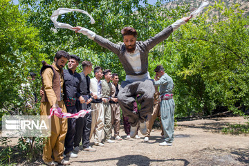 جشن چله تابستان در روستای زردوئی استان کرمانشاه