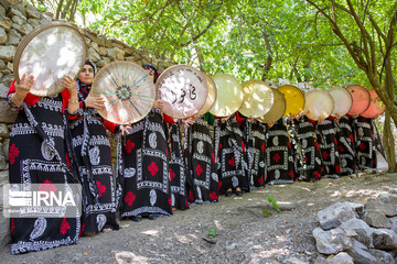 جشن چله تابستان در روستای زردوئی استان کرمانشاه