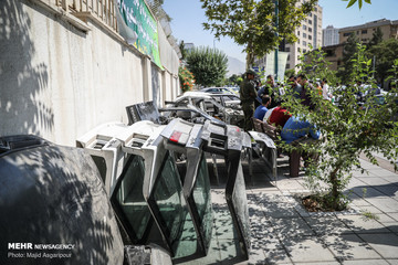 دستگیری باند سرقت و اوراق خودرو در شهرک قدس