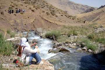 تونل برفی استان لرستان