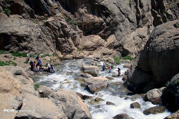 تونل برفی استان لرستان
