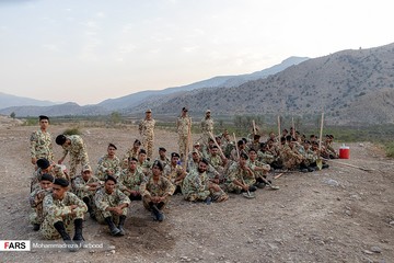 مهار آتش سوزی در کوهمره‌سرخی شیراز