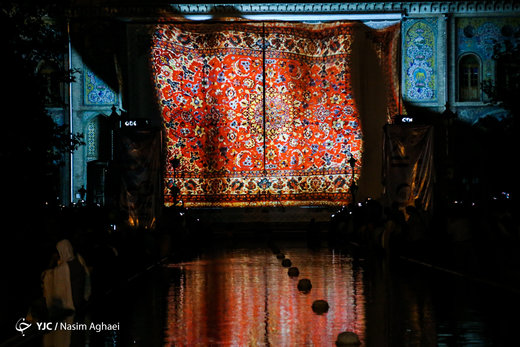 نورپردازی سه بعدی در کاخ گلستان