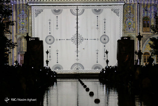 نورپردازی سه بعدی در کاخ گلستان
