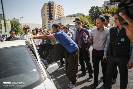 تصاویر | انهدام باند حرفه‌ای سرقت خودرو در شمال تهران