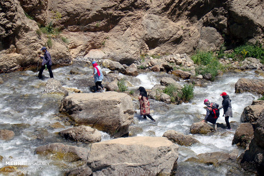 تونل برفی استان لرستان