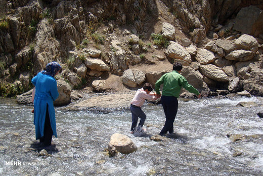 تونل برفی استان لرستان